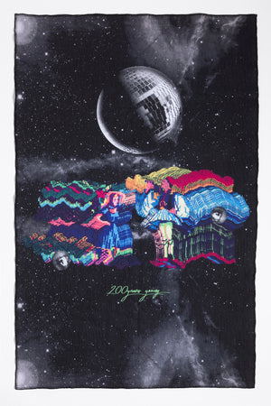 G&T on Planet Pluto - Beach Towel