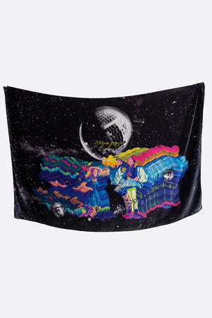 G&T on Planet Pluto - Silk Scarf